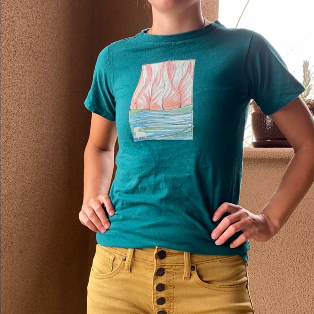 Teal Backcountry Graphic Tee